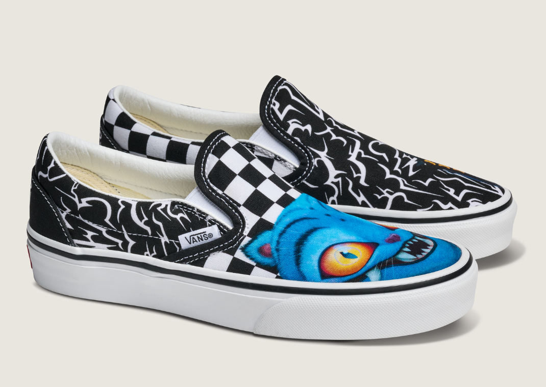 K-Pop Demon Hunters x Vans Slip-On (GS) - Angle