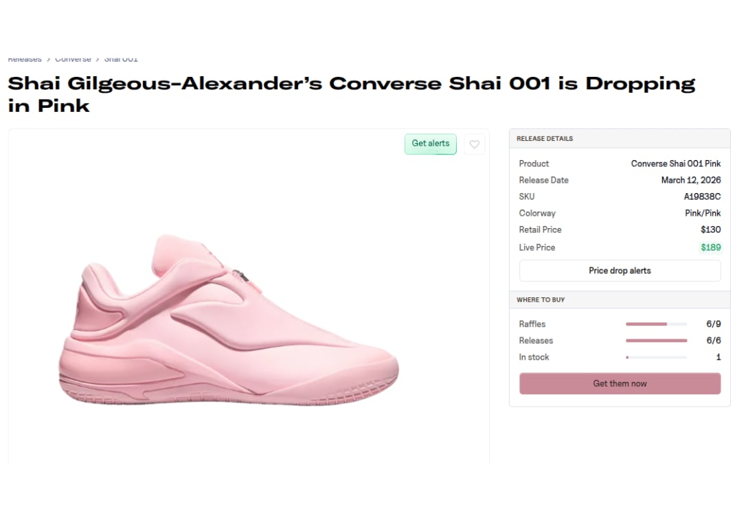 Converse Shai 001 Blush