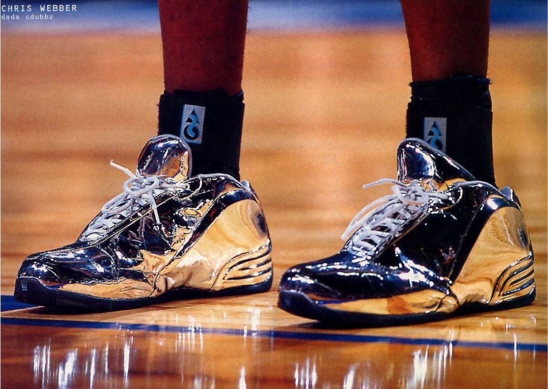 Chris Webber's chrome Dadas from the 2002 NBA All-Star Game