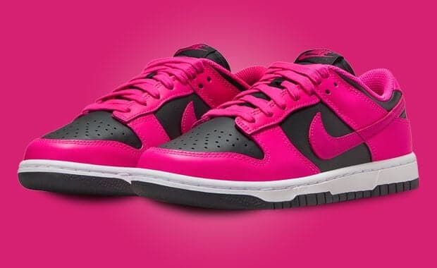 The Women’s Exclusive Nike Dunk Low Fierce Pink Black Releases Holiday 2023