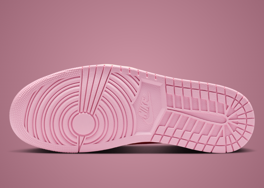 Travis Scott x Air Jordan 1 Retro Low OG Shy Pink Outsole