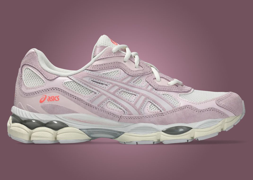 Asics Gel-NYC Pink Cream Lateral