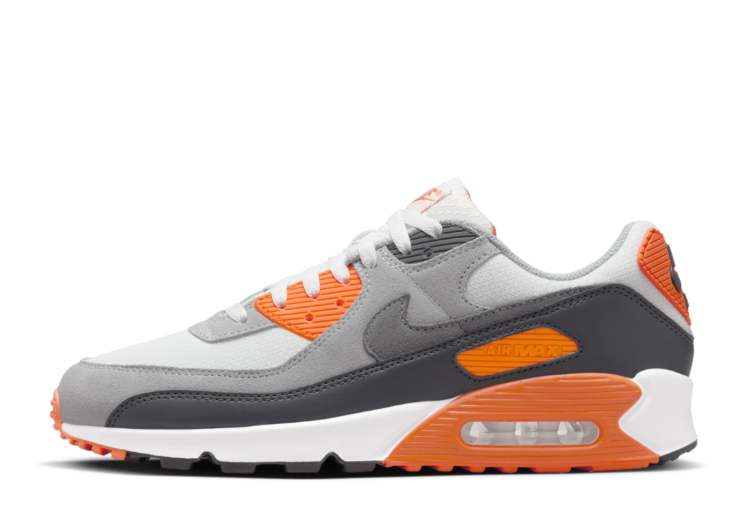 Nike Air Max 90 Summit White Safety Orange