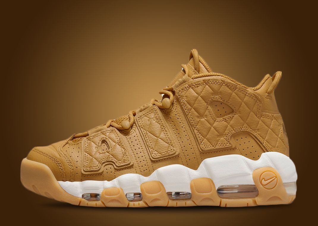 This Women's Nike Air More Uptempo Gets A Wheat Makeover