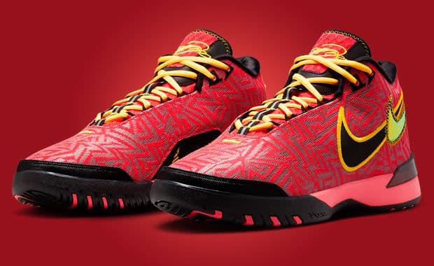 Nike LeBron NXXT Genisus Bright Crimson Sundial