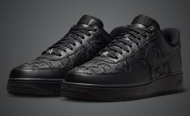 Nike Air Force 1 Low Black Stars