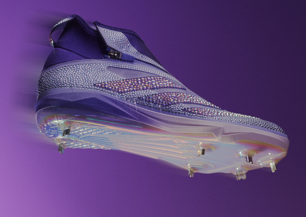 Swarovski x adidas Adizero Impact+ Light Purple Lateral