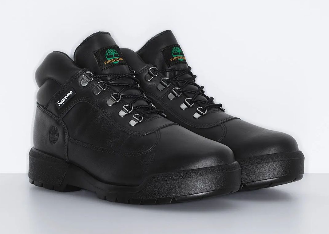 Supreme x Timberland Field Boot Pack Black
