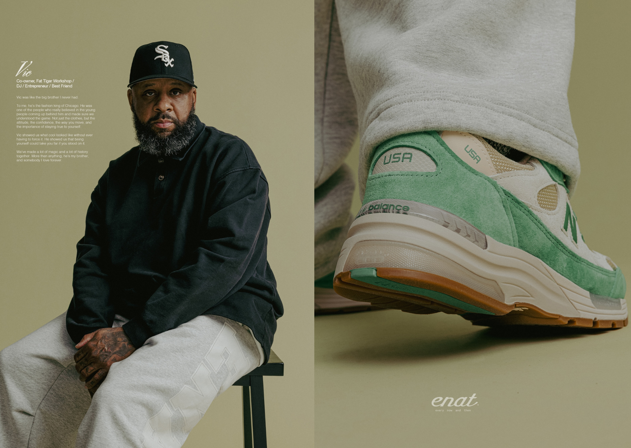Every Now and Then x New Balance 992 Made in USA
