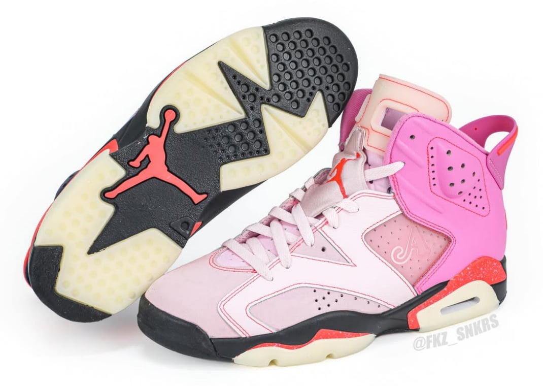 Awake NY x Air Jordan 6 Retro Playful Pink