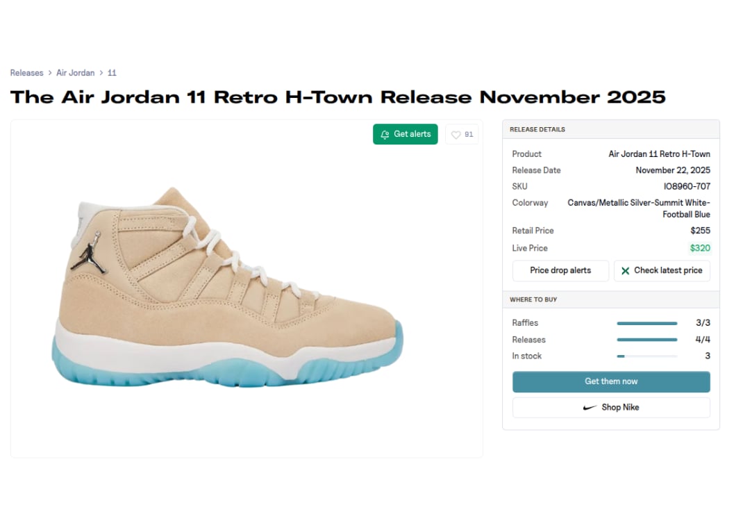 Air Jordan 11 Retro H-Town