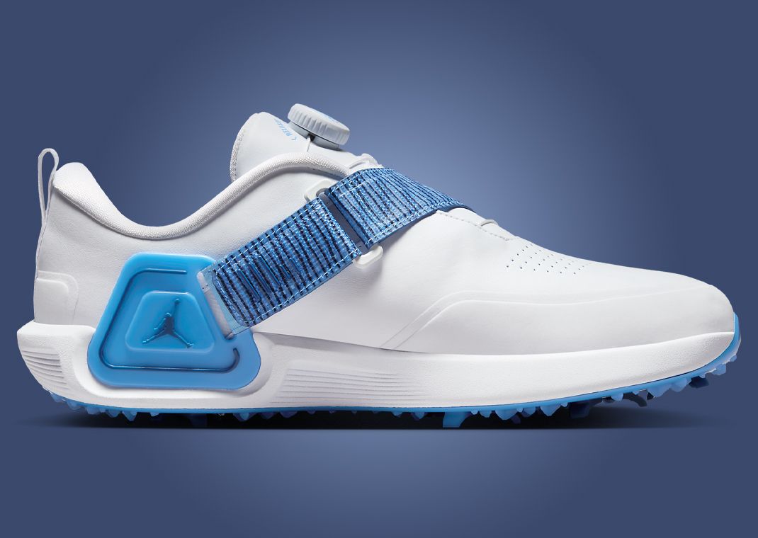 Jordan Air Rev White University Blue Medial