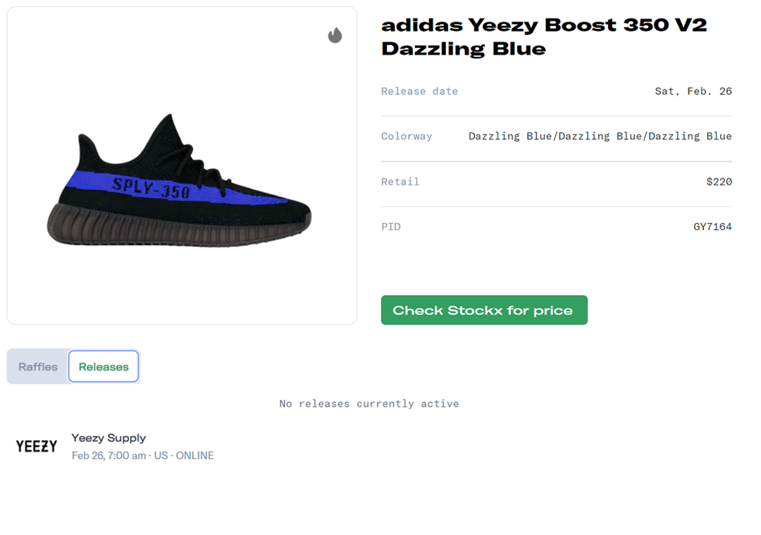 adidas Yeezy Boost 350 V2 Dazzling Blue Release Guide