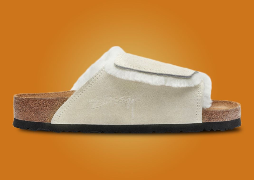 Stussy x Birkenstock Cozy Solana Sandal Caramel Lateral