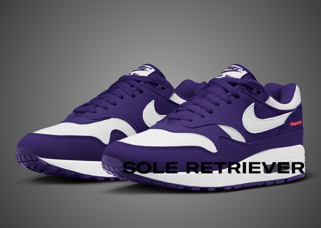 Supreme x Nike Air Max 1 '87 SP Varsity Purple