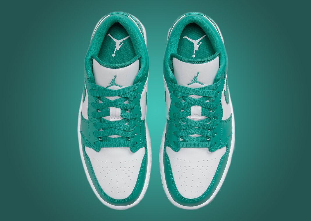 Jordan Brand Releases A Gem With The Air Jordan 1 Low New Emerald
