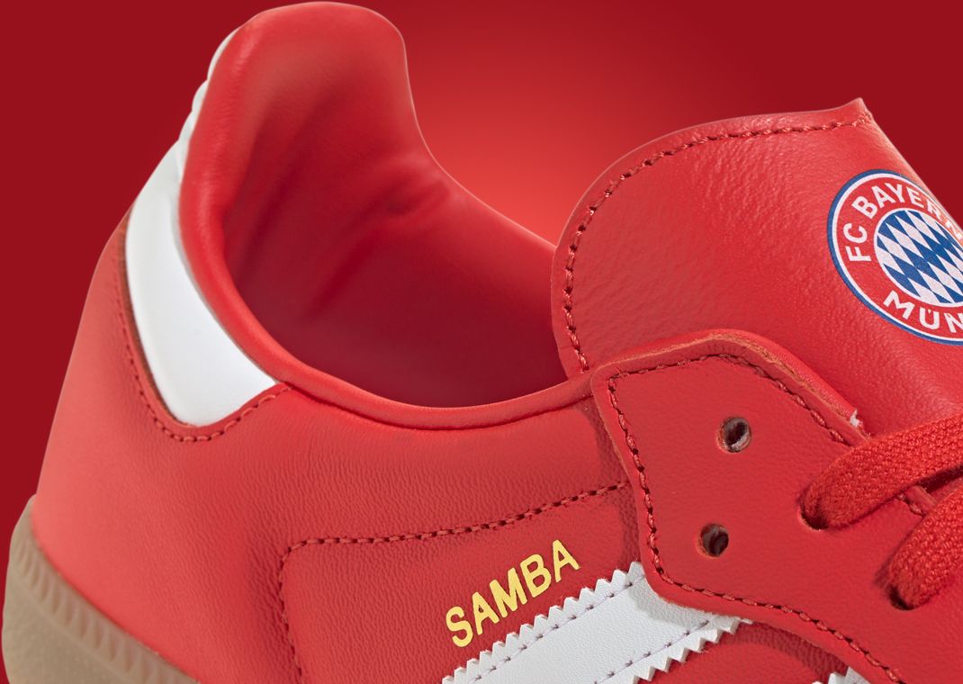 adidas Samba FC Bayern Heel Detail