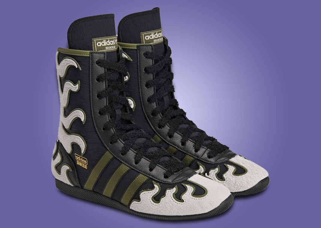 Brain Dead x adidas Japan Hi Core Black Angle