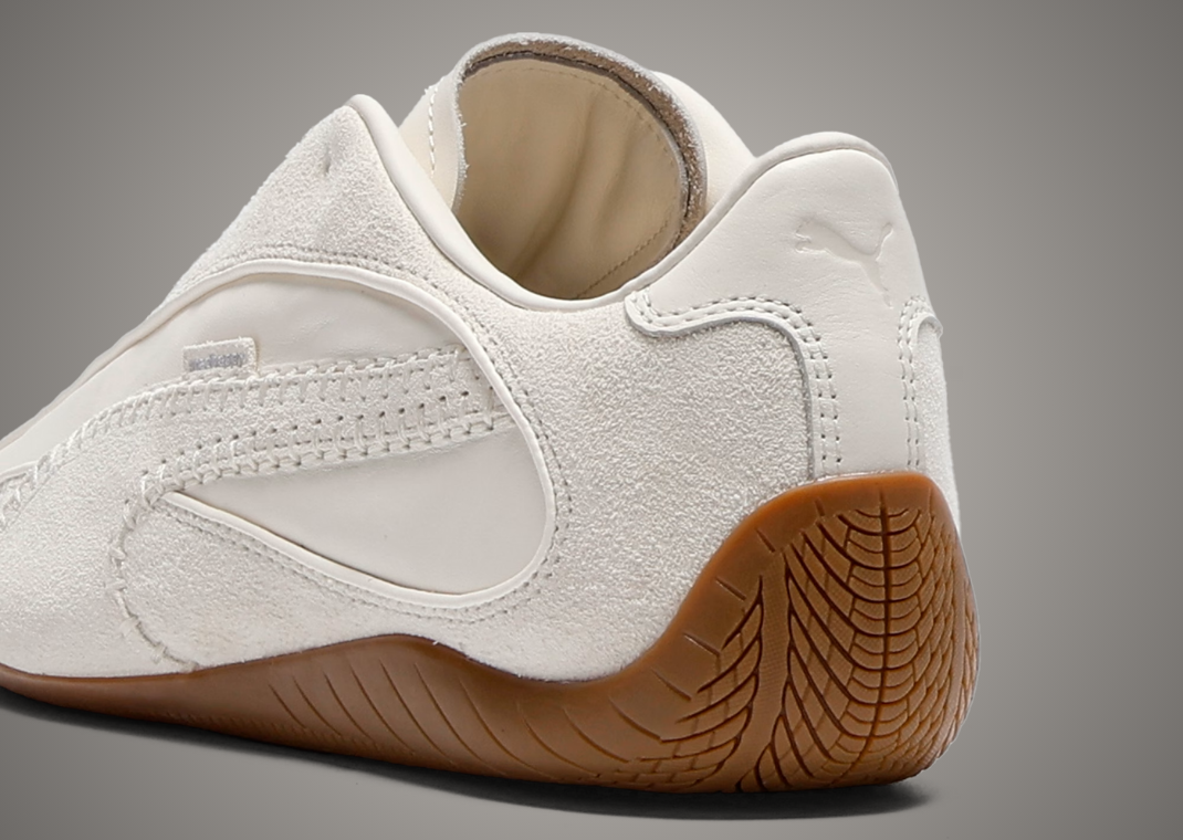 Madhappy x Puma Speedcat Plus Warm White - Heel Angle
