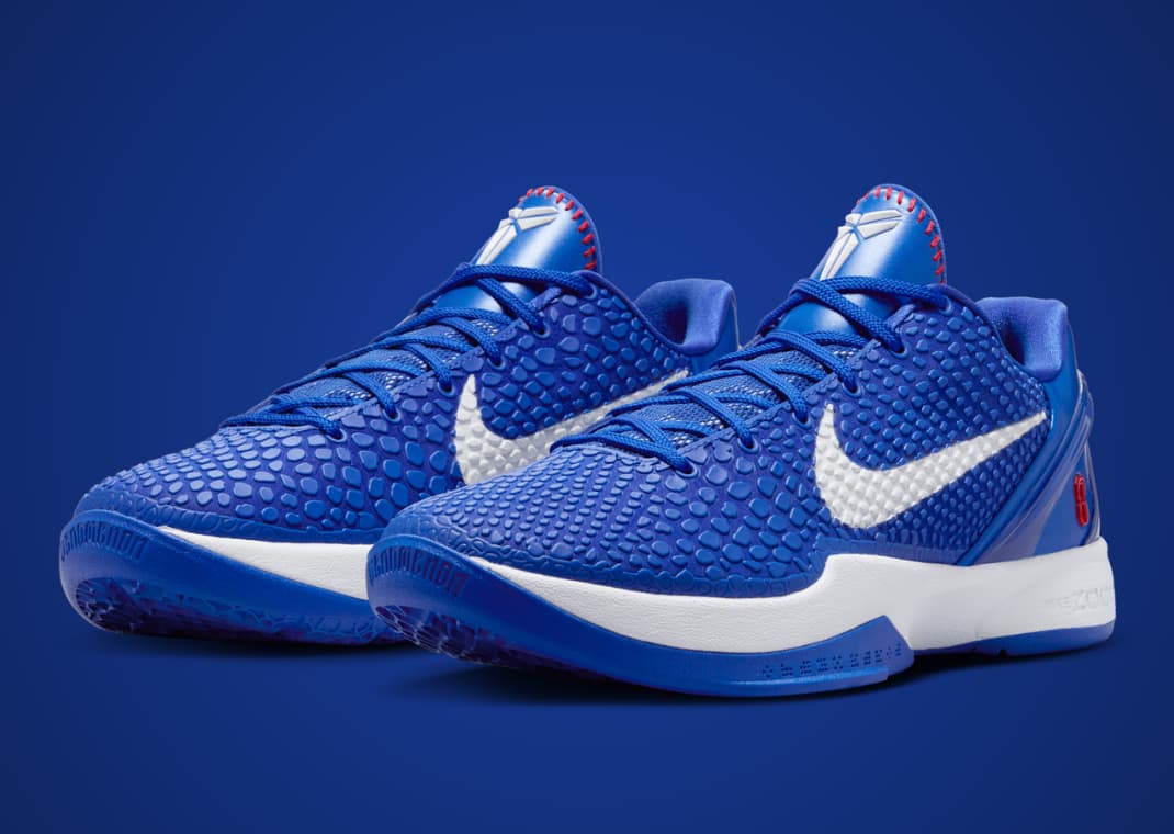 26.5 Nike Kobe 6 Dodgers コービー ドジャース Nike Kobe 6 Protro Dodgers Game Royal CW2190-400 RARE JAPAN