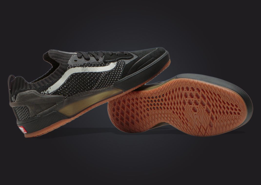 Vans AVE 2.0 Knit Black Carbon Lateral and Outsole