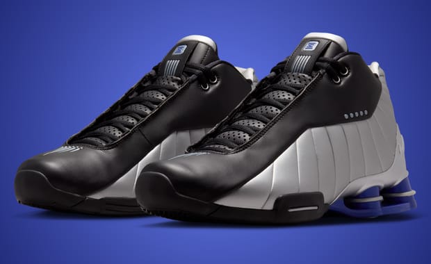 The Nike Shox BB4 Is Bringing Back Vince Carter Memories in Silver and Black