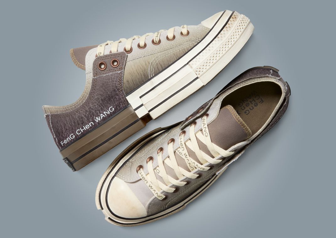 Feng Chen Wang x Converse Chuck 70 2-in-1 Ox Brown Angle