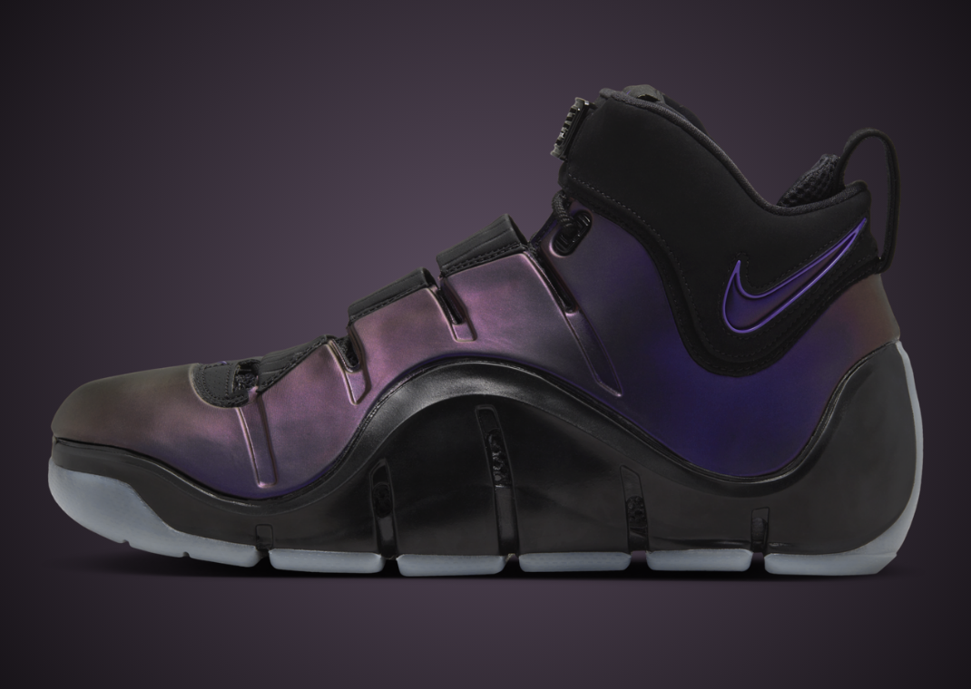 Nike Zoom LeBron 4 Eggplant Lateral