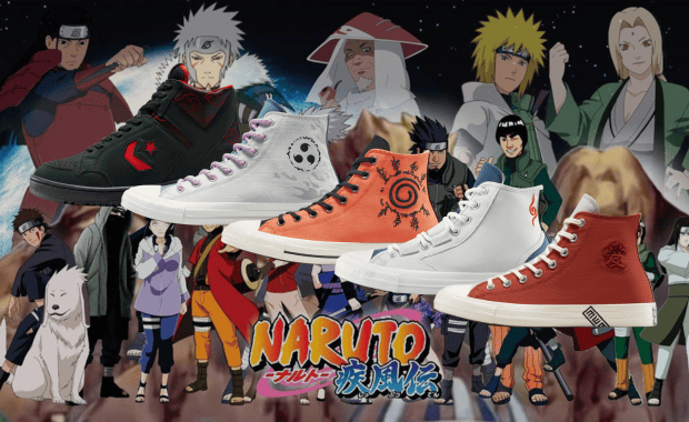 The Naruto x Converse Collection Releases May 2025