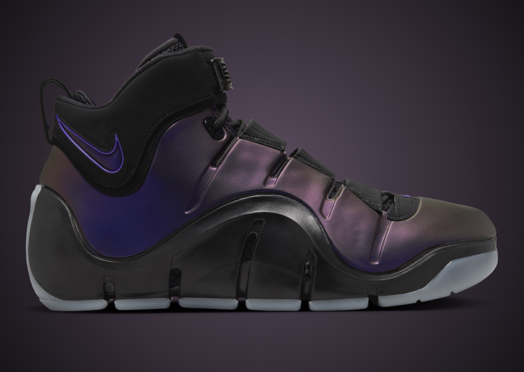 Nike Zoom LeBron 4 Eggplant Lateral