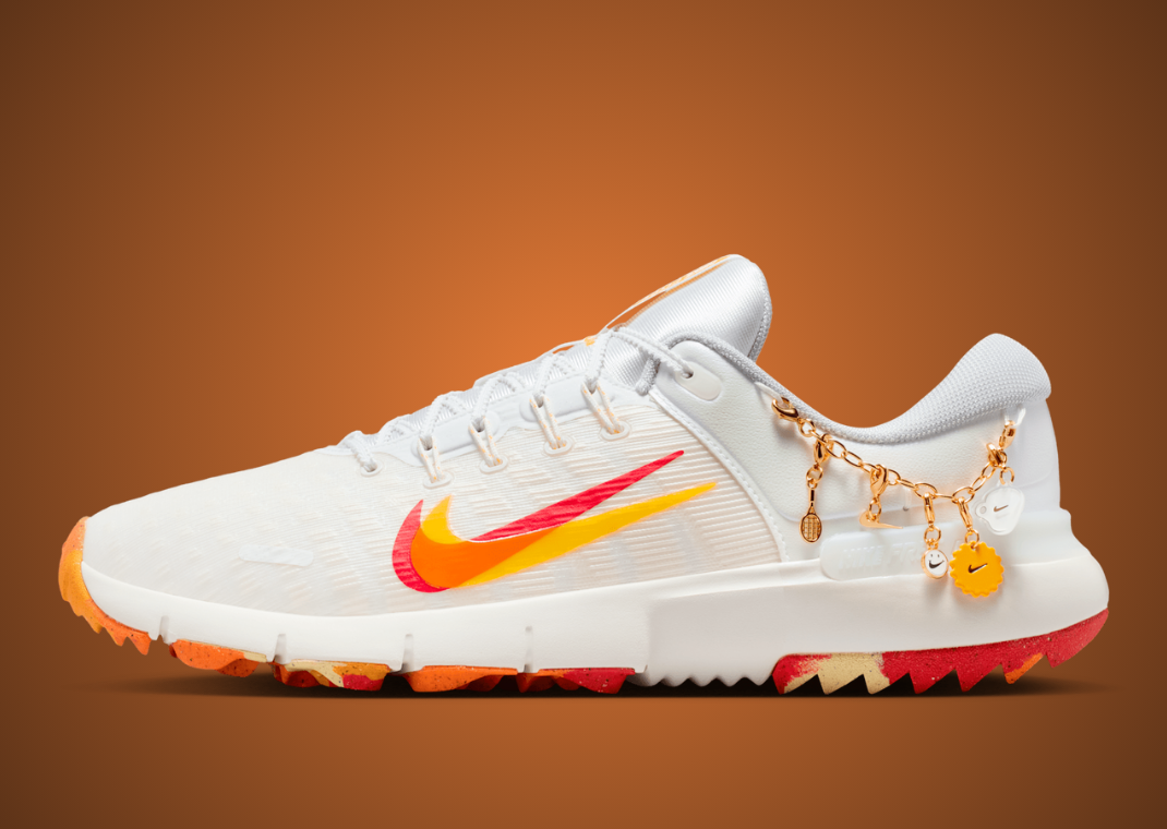 Nelly Korda x Nike Free Golf White Multi-Color Lateral