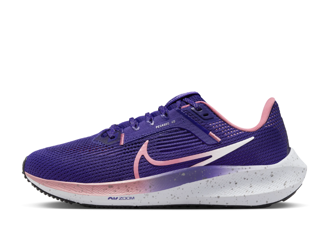 Nike Pegasus 40 Court Purple (W) Lateral