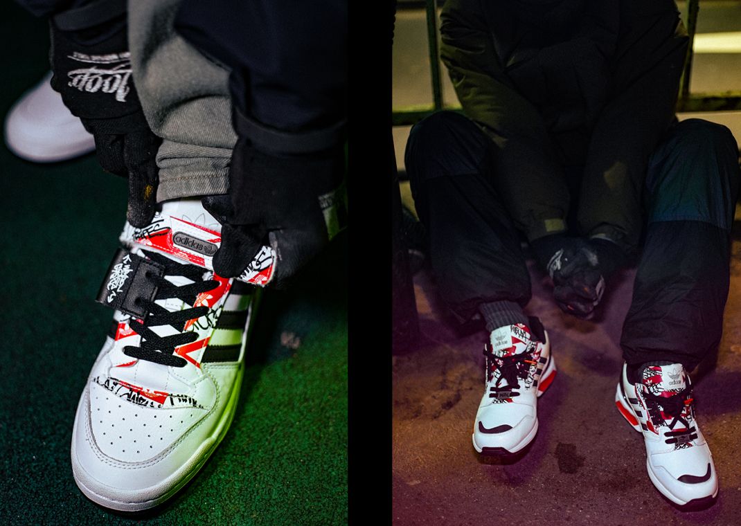 atmos x adidas "Graffiti" Pack