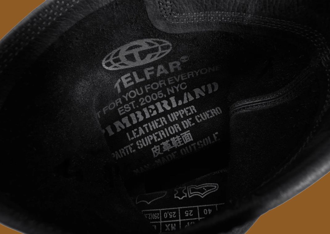 Telfar x Timberland Pull On Boot High - Interior
