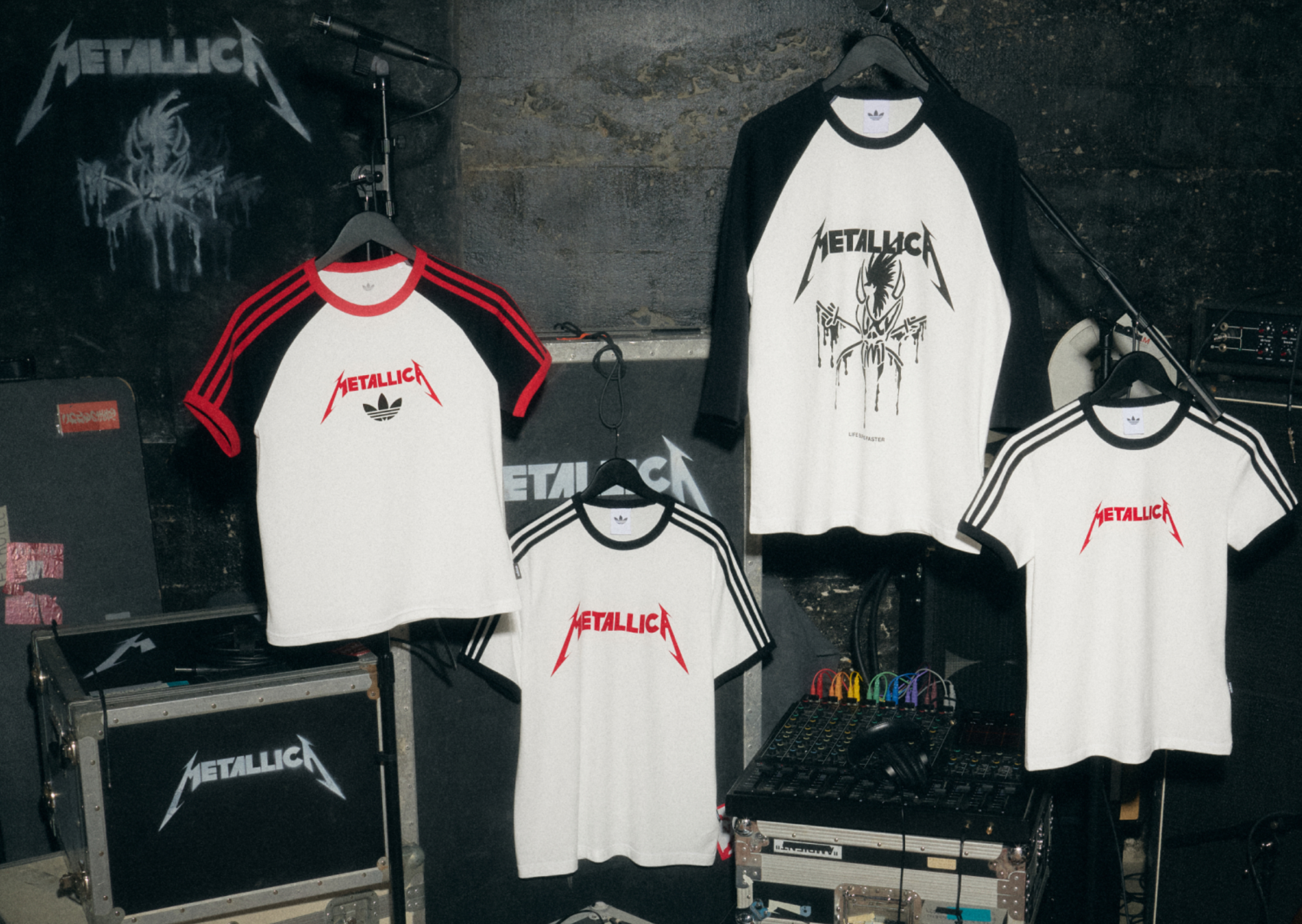 Metallica x adidas Clothing Capsule