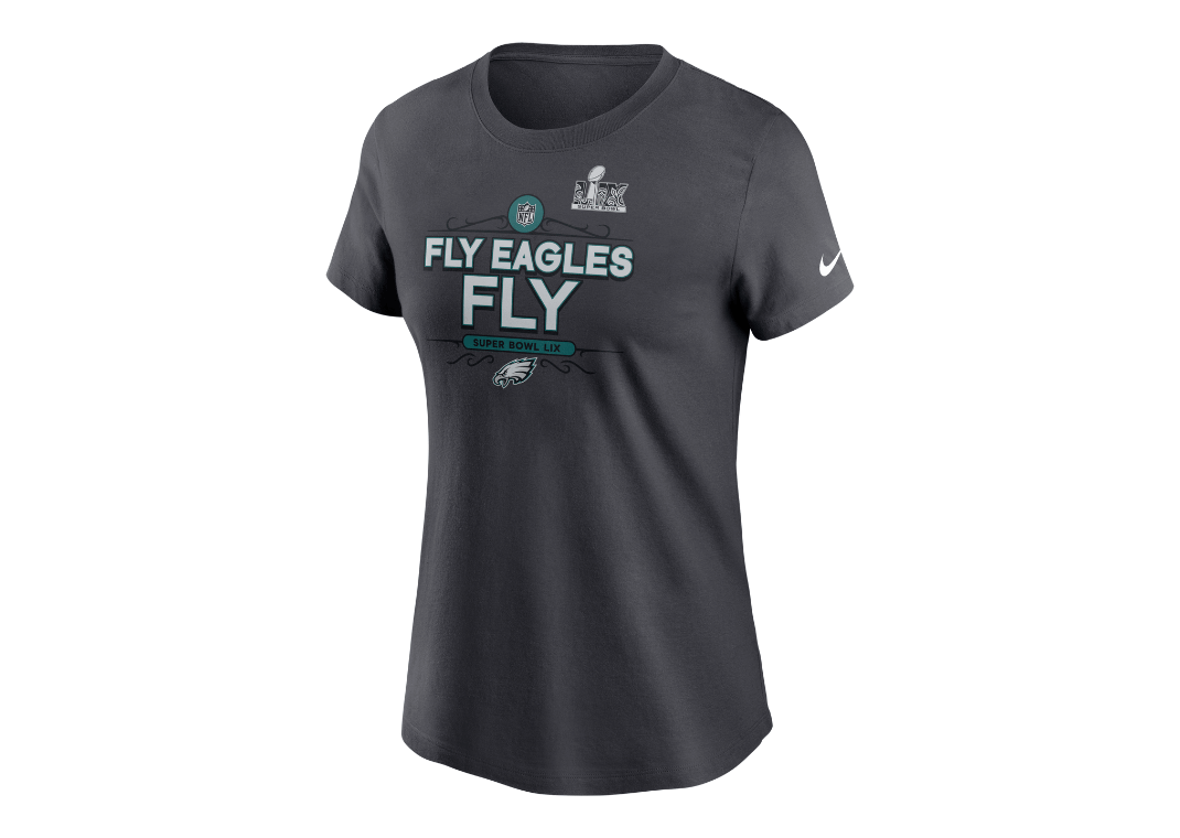 Philadelphia Eagles Super Bowl LIX Bound Local Women's Nike NFL T-Shirt