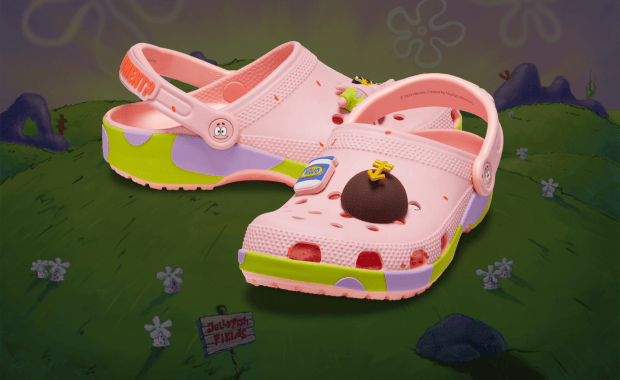 The SpongeBob Squarepants x Crocs Classic Clog Patrick Releases May 2024