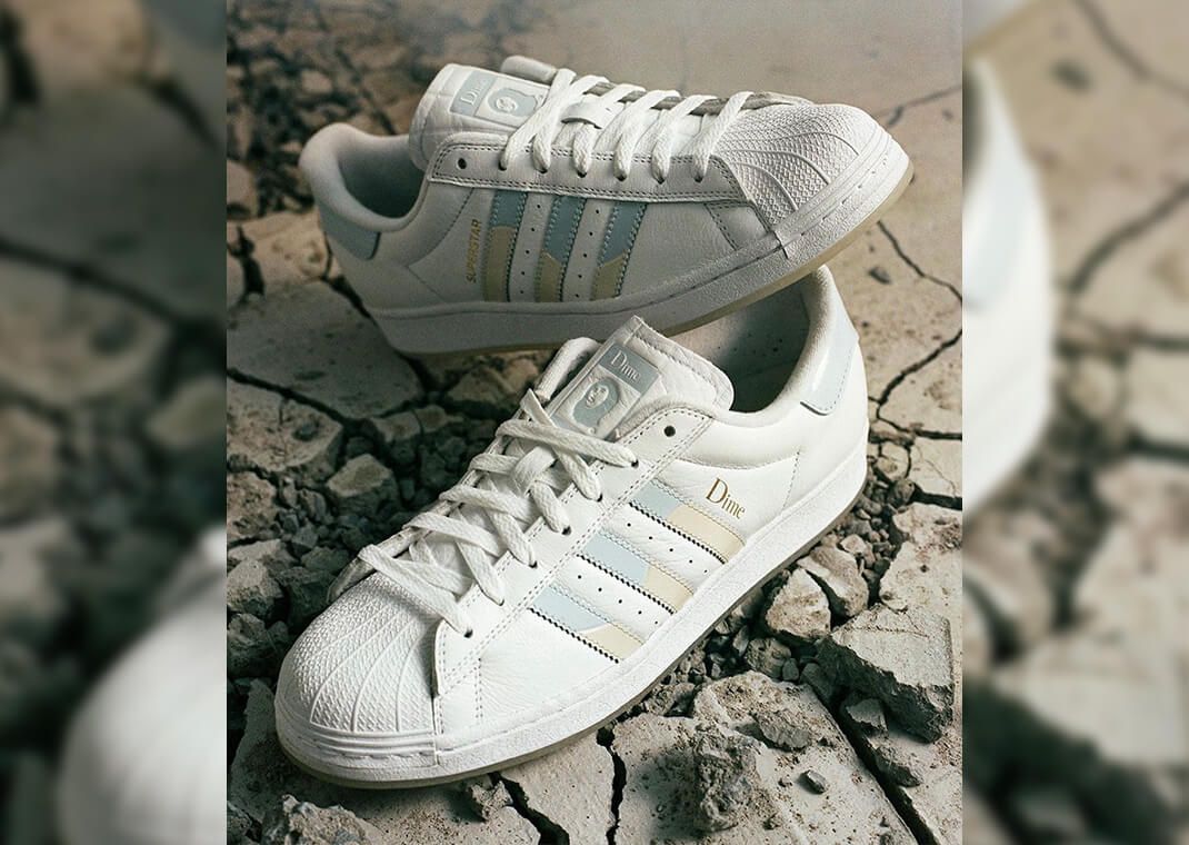 Neutral Tones Grace The Dime x adidas Superstar ADV Pack