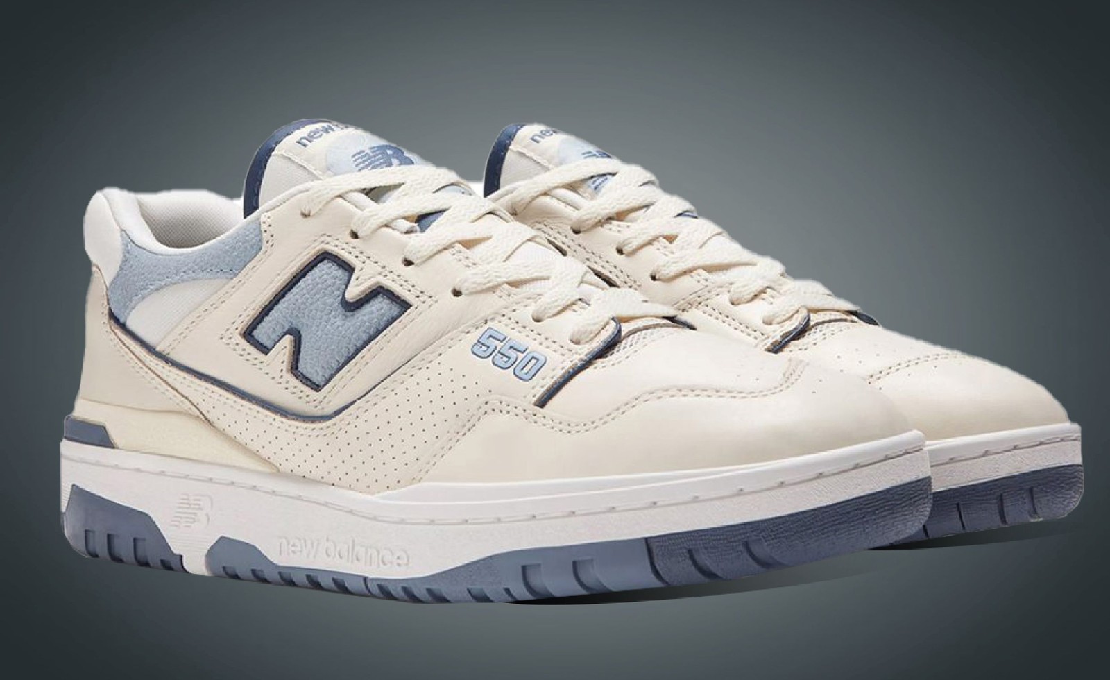 New Balance 550 Beige Vintage Indigo