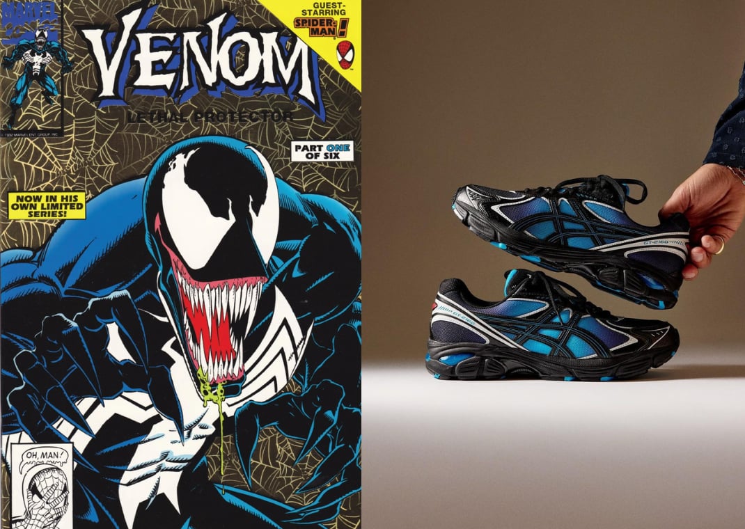 Kith x Marvel Supervillains x Asics GT-2160 Venom