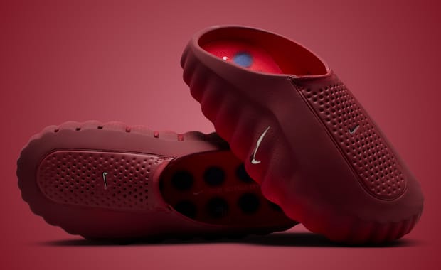 The Latest Nike Mind 001 is Dark Red with Midnight Blue Sensory Nodes