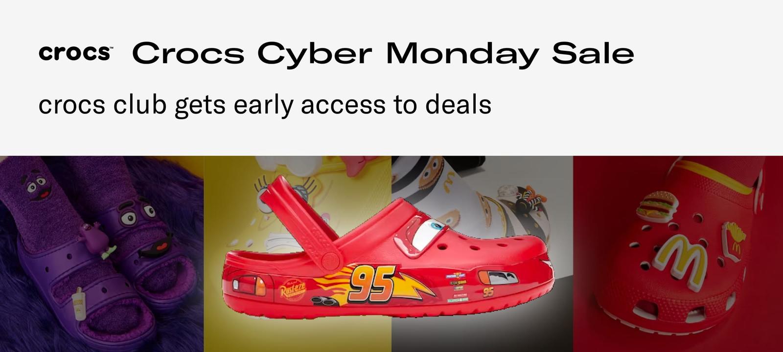 Shop the Crocs Cyber Monday Sale