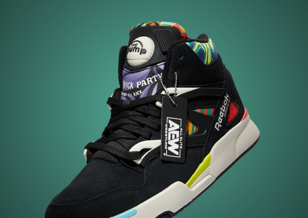 The AEW x The Young Bucks x Reebok Pump Omni II Superkicks Releases May 2024