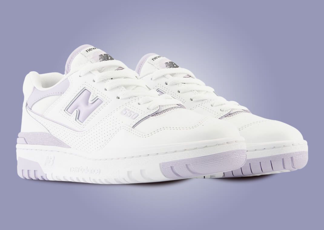 New Balance 550 White Lilac (W)