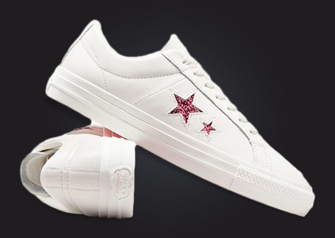 Turnstile x Converse One Star Ox Heel and Angle