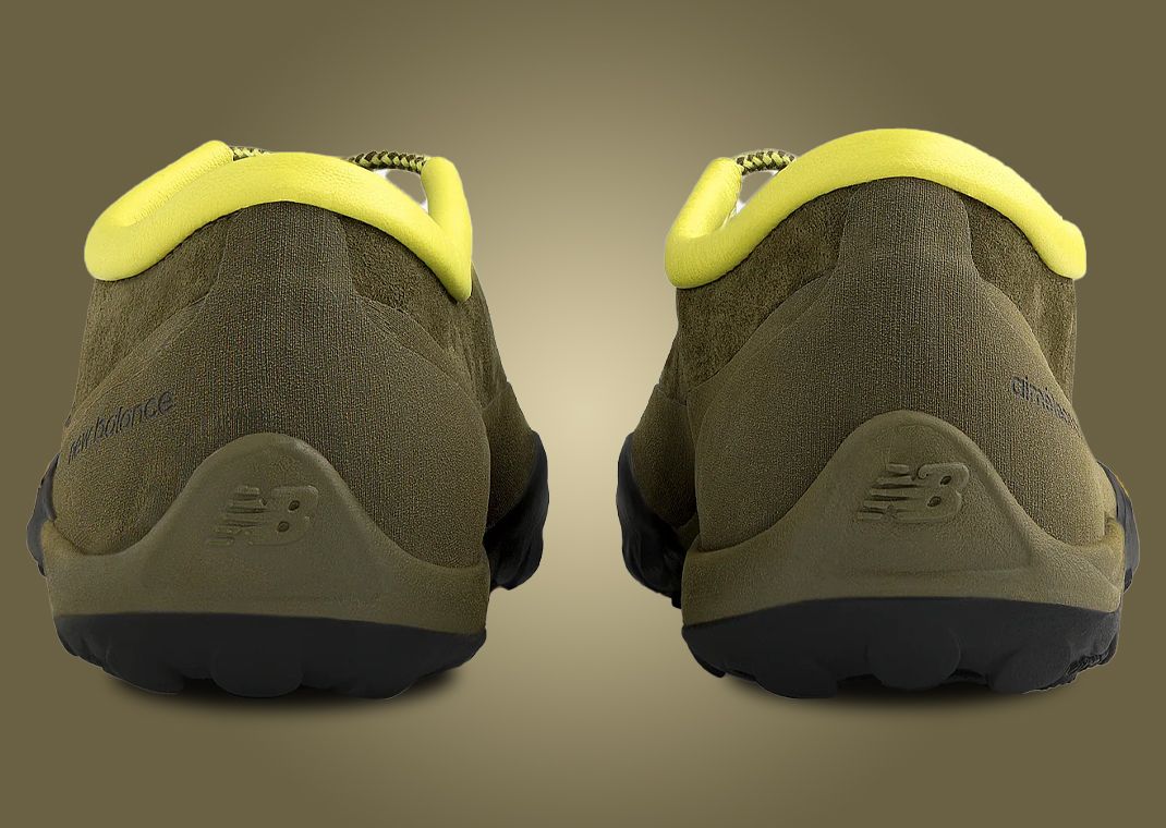 Aime Leon Dore x New Balance MT10T Sport Shoe Olive Heel