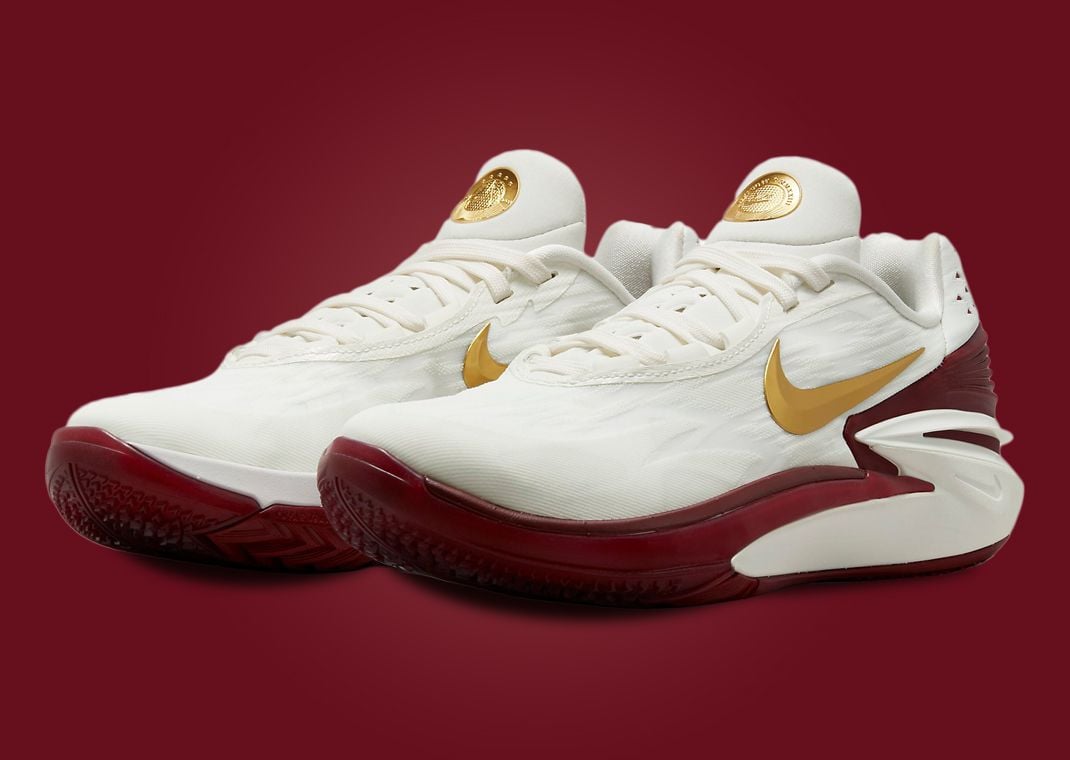 Nike Air Zoom GT Cut 2 White Gold Team Red (W)