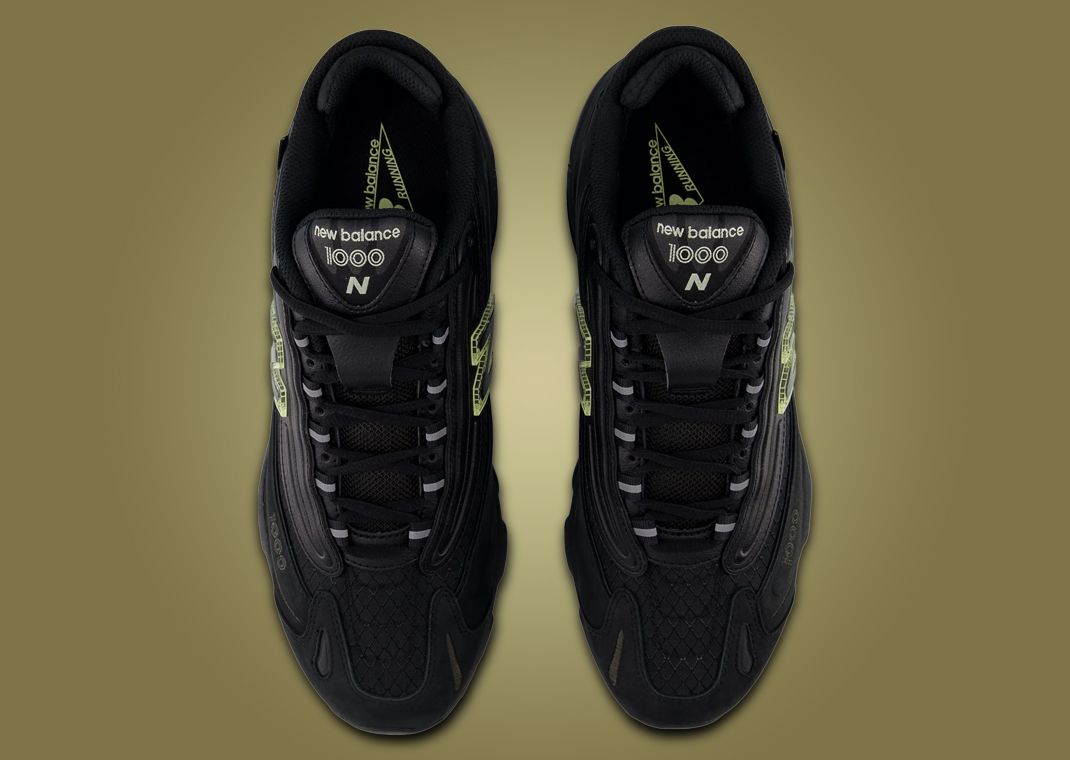 New Balance 1000 Cordura Black Top