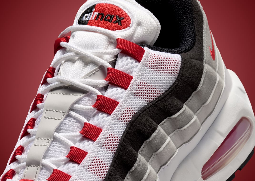 Nike Air Max 95 Big Bubble Comet lace details