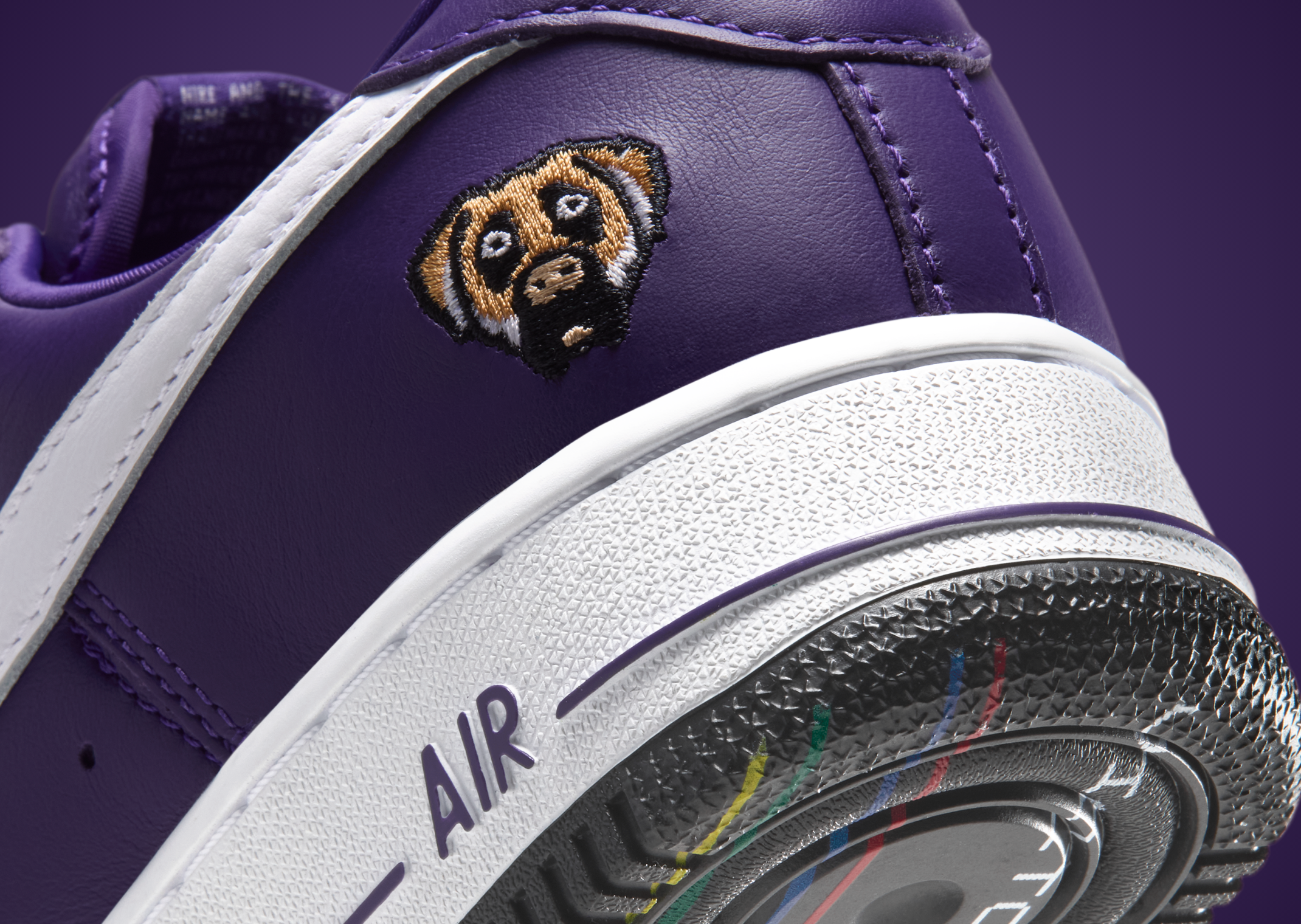 Victor Victor x Nike Air Force 1 Low '01 Court Purple